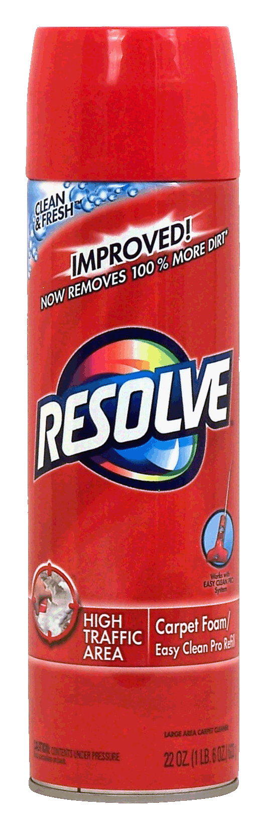 Resolve  high-traffic area, carpet foam, easy clean pro refill Full-Size Picture